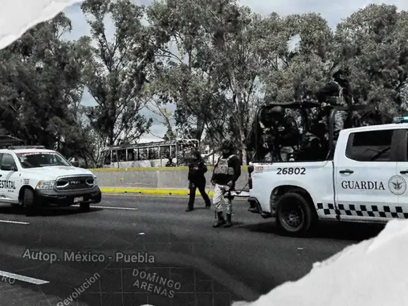 Balean a cinco hombres tras detenerse a orinar en la autopista México-Puebla; uno murió hospitalizado