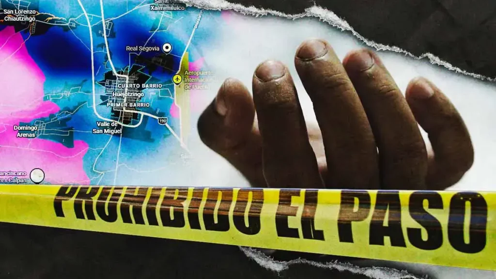 Encuentran cadáver de un hombre en Huejotzingo; presentaba heridas punzo cortantes