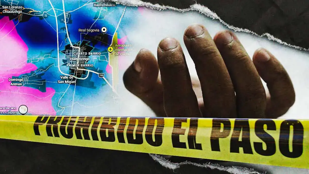 Encuentran cadáver de un hombre en Huejotzingo; presentaba heridas punzo cortantes