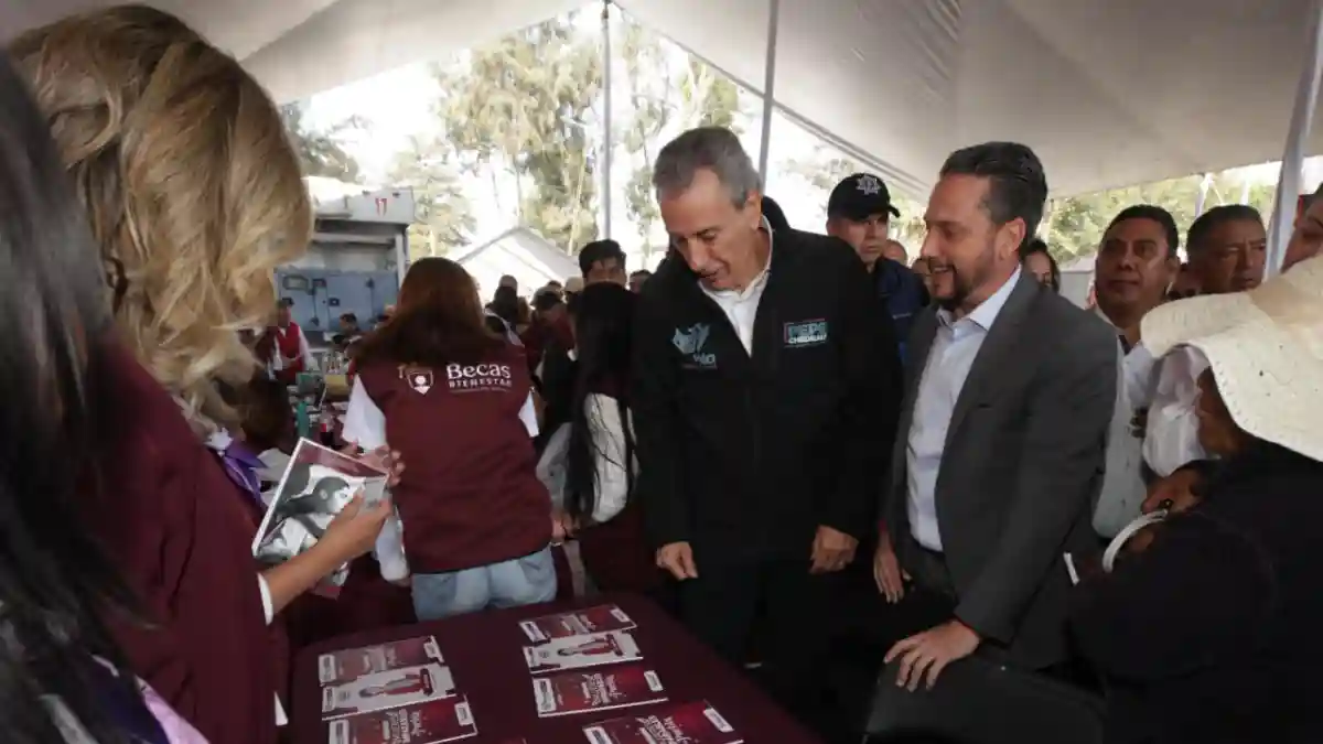 Encabeza Pepe Chedraui esfuerzos con la Federación y el Estado para la primera Feria por la Paz en San Francisco Totimehuacan