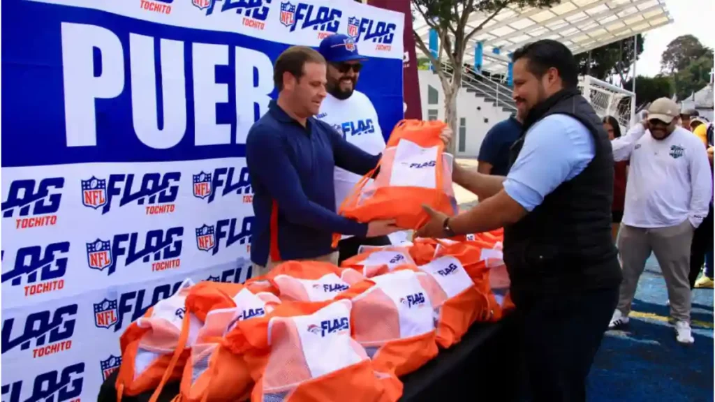 Gobierno de Pepe Chedraui sigue transformando el deporte en la capital al hacer alianza con la NFL FLAG y Denver Broncos Flag