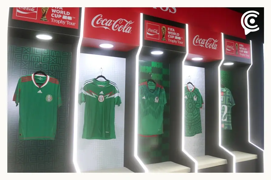 Exhiben playeras piratas durante el World Trophy Tour en Puebla