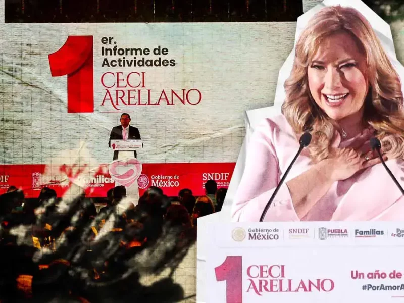 Durante Primer Informe de Actividades, Cecilia Arellano anuncia cinco nuevos proyectos del Sedif Puebla
