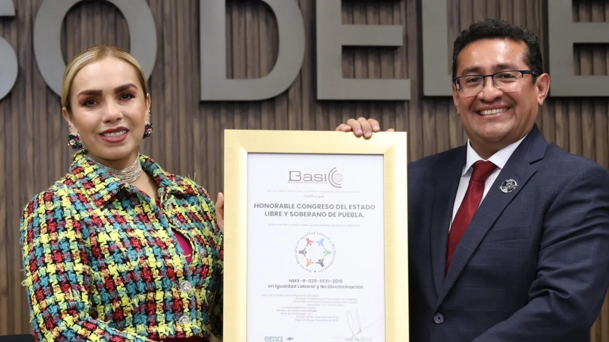 Recibe Congreso del Estado máxima distinción en igualdad laboral y no discriminación
