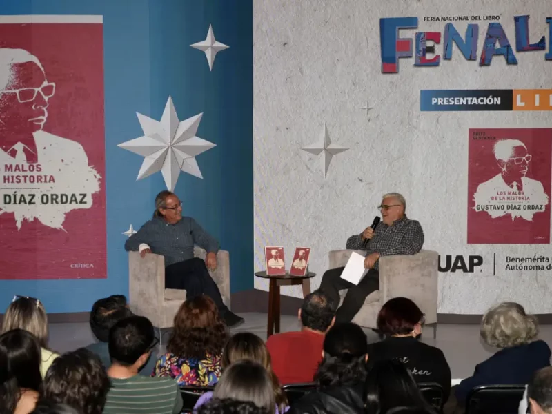 Los malos de la historia. Gustavo Díaz Ordaz, una obra de Fritz Glockner en la Fenali 39