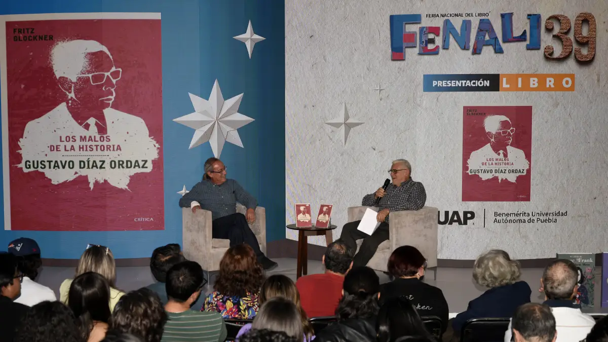 Los malos de la historia. Gustavo Díaz Ordaz, una obra de Fritz Glockner en la Fenali 39