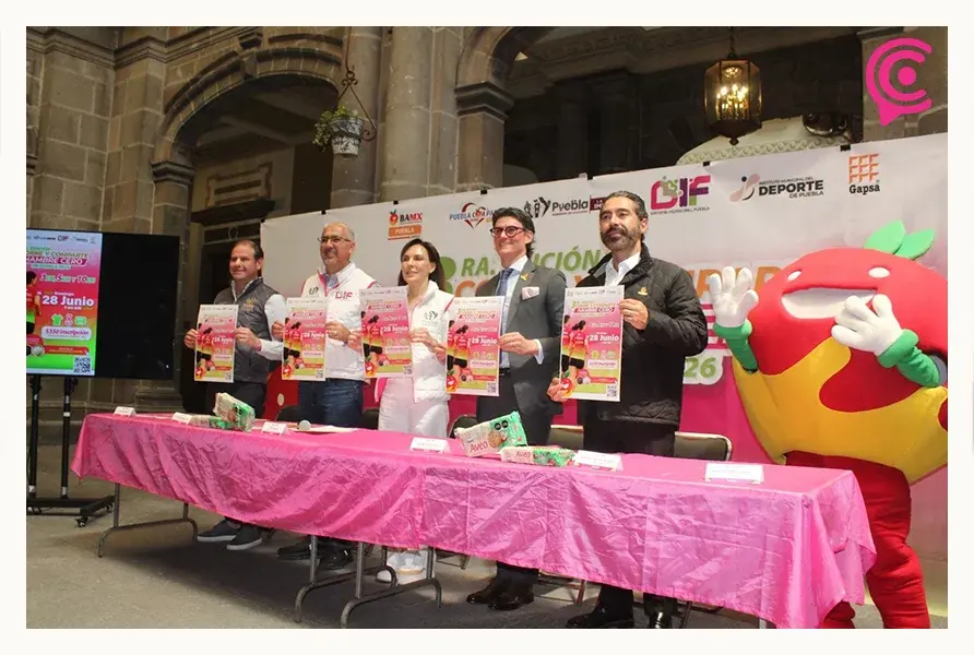 Presenta DIF Puebla capital tercera edición de la carrera “Corre y Comparte”