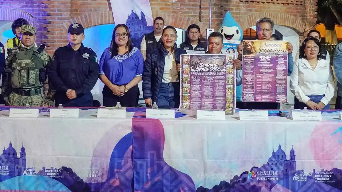 Reforzará Ayuntamiento de San Andrés Cholula vigilancia en plazas comerciales durante Operativo Semana Santa 2026