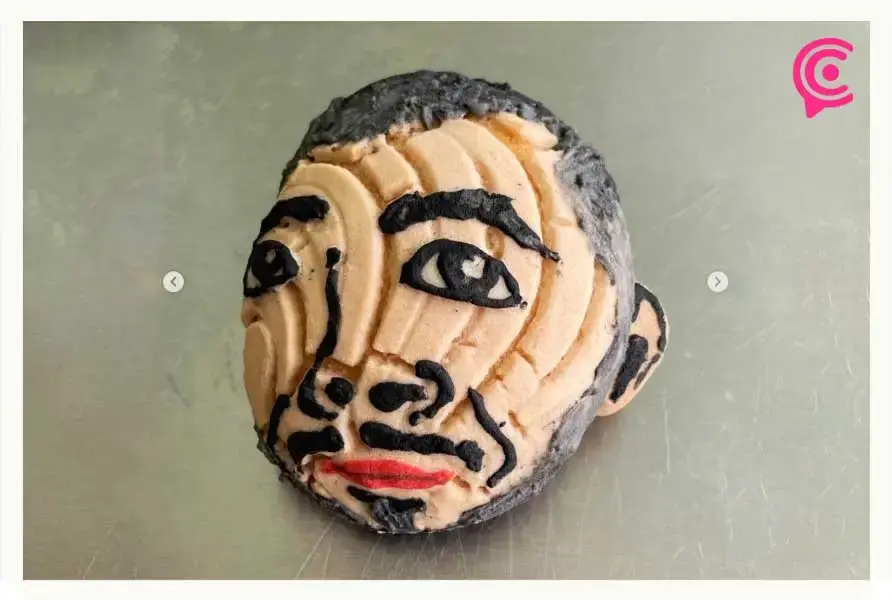 Panadería lanza “Harfucha” una concha con la cara de Omar García Harfuch