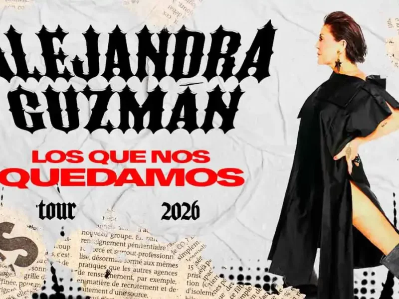 Alejandra Guzmán llega con nueva gira al Auditorio Metropolitano Puebla 2026