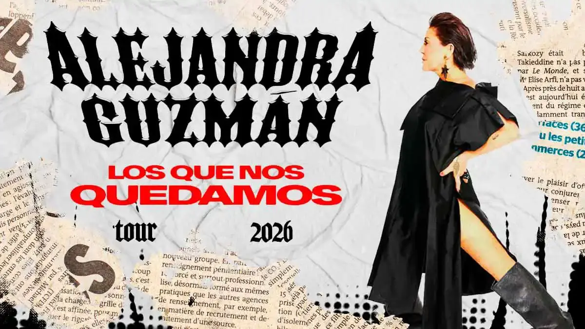 Alejandra Guzmán llega con nueva gira al Auditorio Metropolitano Puebla 2026