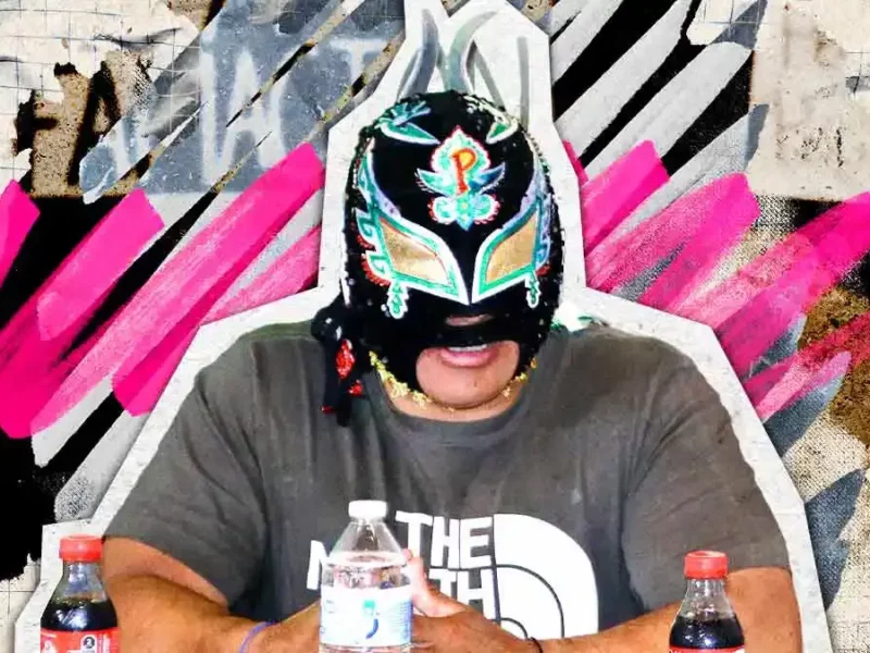 SSC Puebla suspende al policía y luchador "Pegasso" por denuncia de violencia familiar