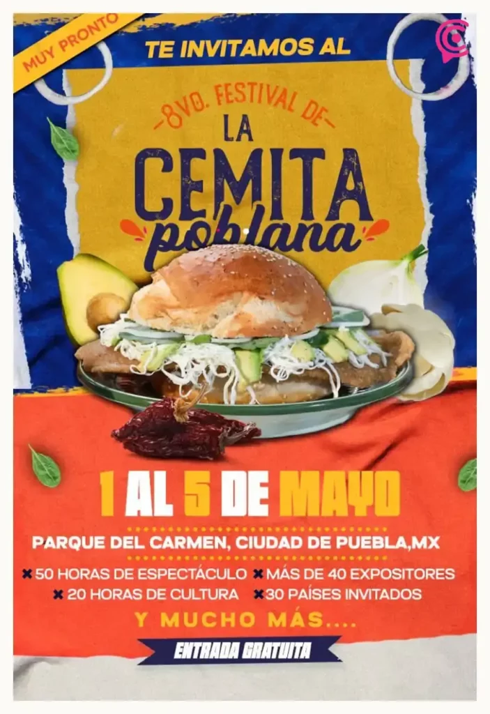 Festival de la Cemita Poblana 2026 ya tiene fecha; prometen más de 65 variedades