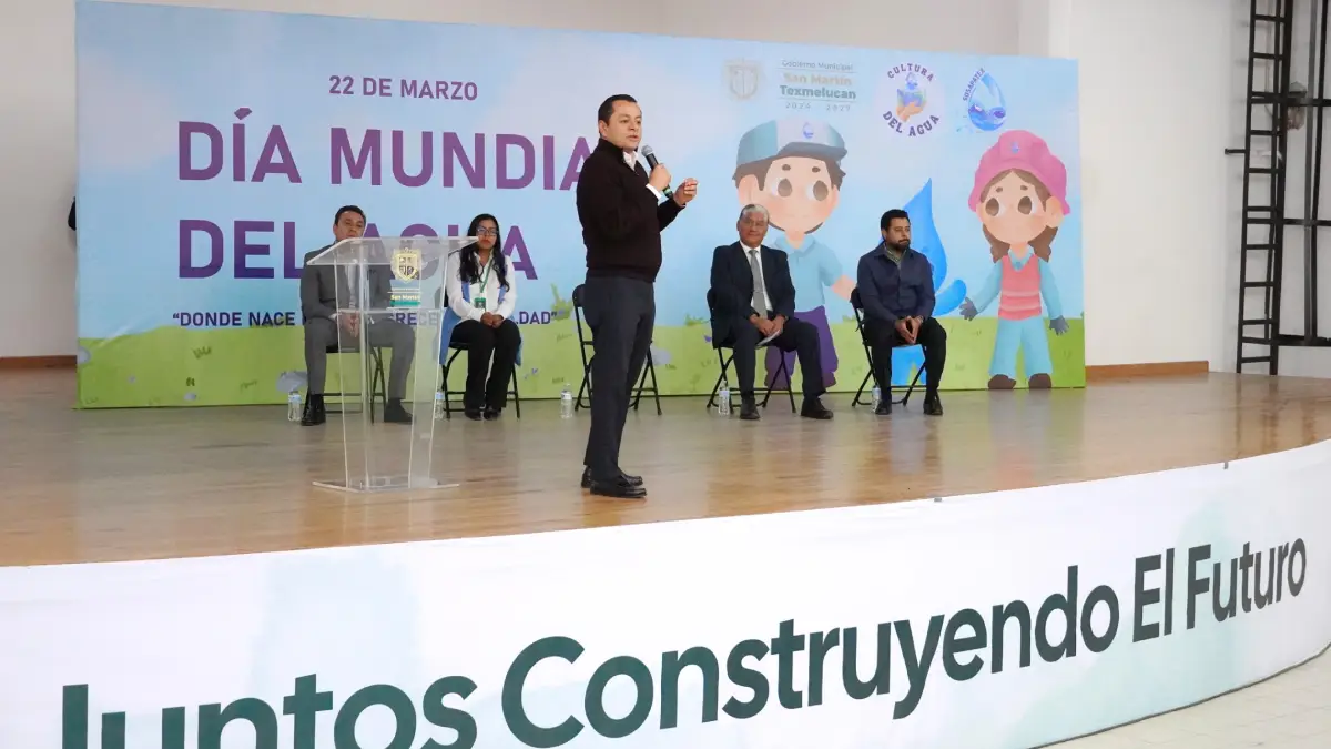 Conmemoran gobierno de Juan Manuel Alonso y Sosapatex Día Internacional del Agua