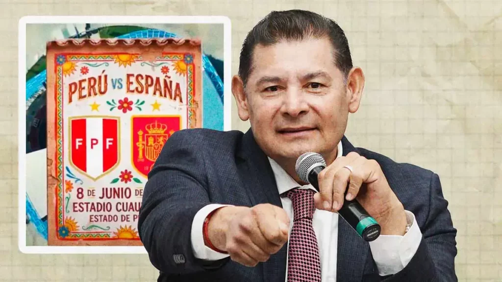 Alejandro Armenta confirma partido amistoso España vs Perú en el Estadio Cuauhtémoc