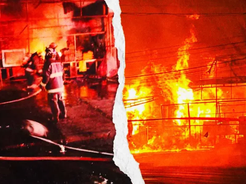 Pérdidas de hasta un millón de pesos dejó el incendio en Central de Abasto Puebla