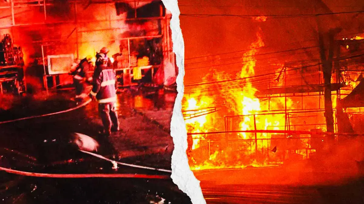 Pérdidas de hasta un millón de pesos dejó el incendio en Central de Abasto Puebla