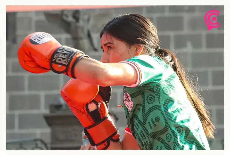 Gabriela “La Bonita” Sánchez realiza entrenamiento público previo al combate contra Tamara Demarco