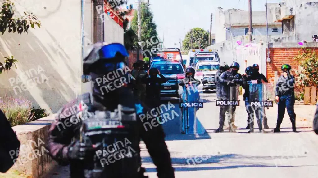 Policías municipales abaten a dos delincuentes durante un enfrentamiento en Juan C Bonilla, Puebla