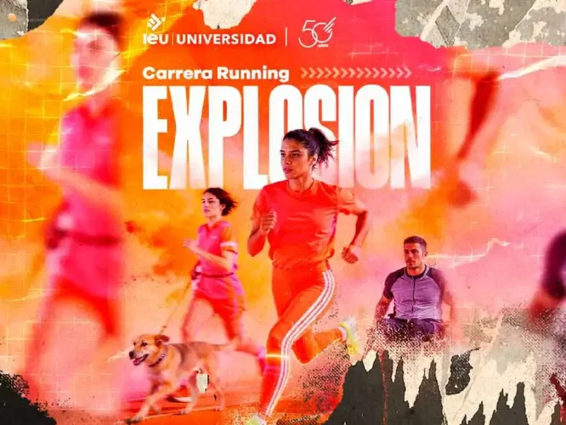 Universidad IEU lanza la “Carrera Running Explosion” 2026; premios en especie, distancias, costo y recorrido