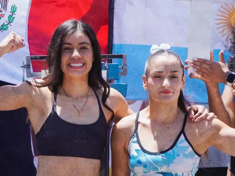 Gaby "La Bonita" Sánchez vs Tamara Demarco en Puebla, pesaje listo para la gran pelea