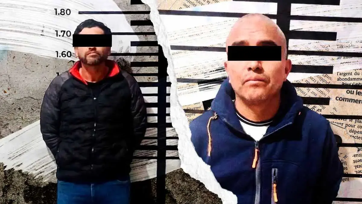 En operativo interinstitucional, policía de Texmelucan asegura a dos sujetos con orden de aprehensión