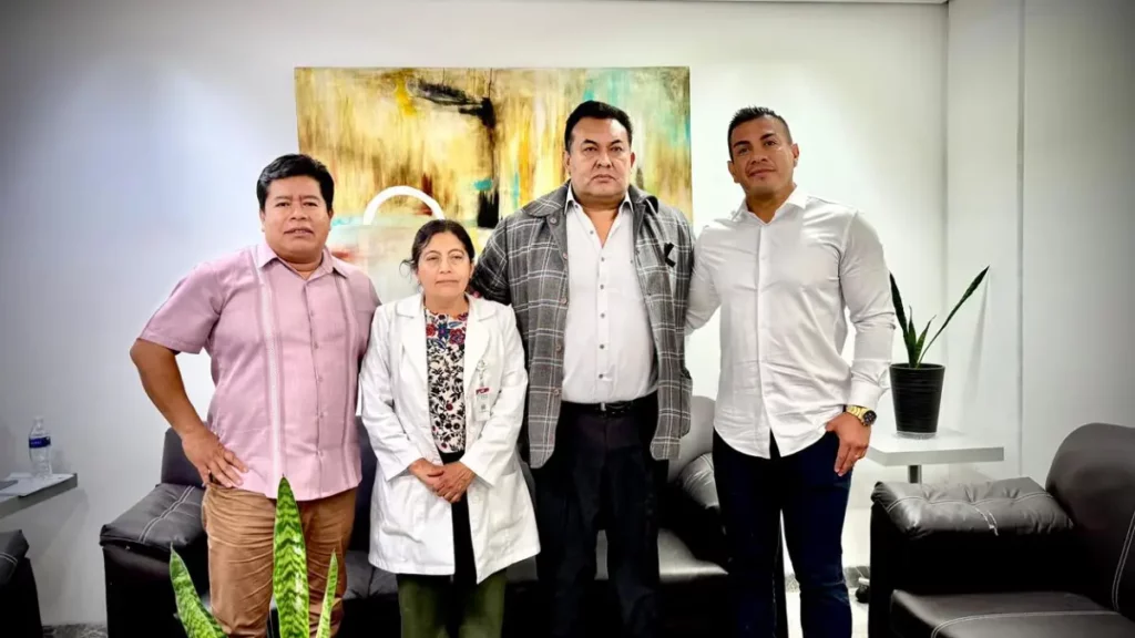 Mateo Hernández fortalece coordinación con el Hospital General de Tecamachalco