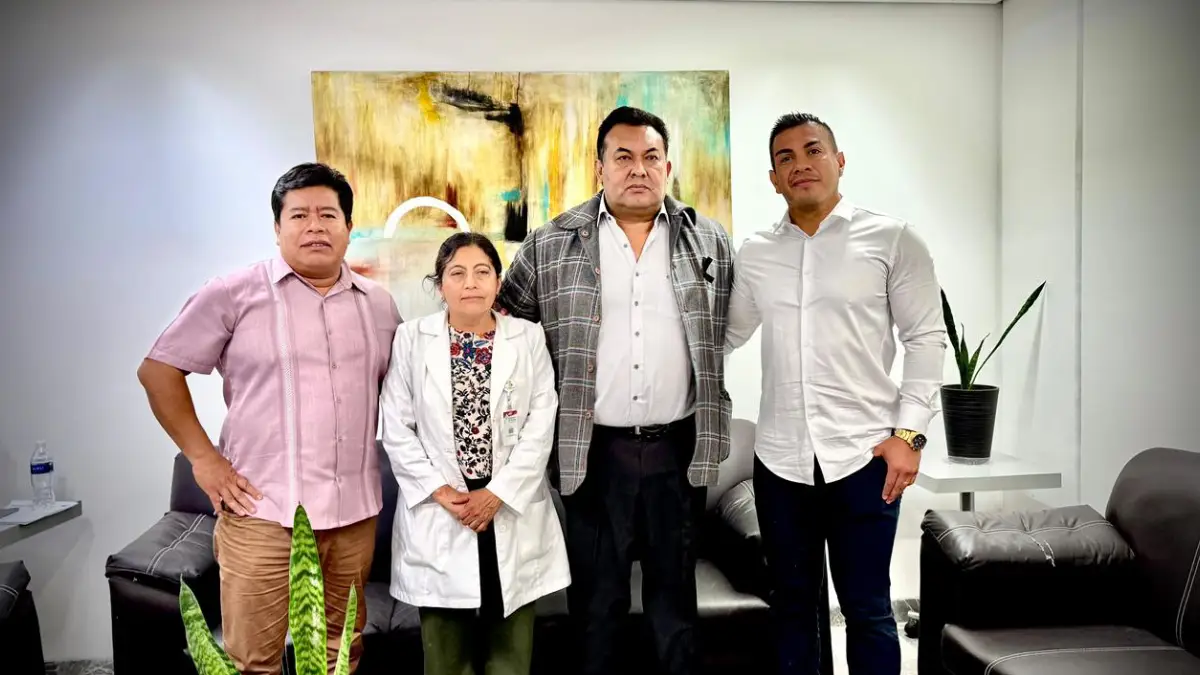 Mateo Hernández fortalece coordinación con el Hospital General de Tecamachalco