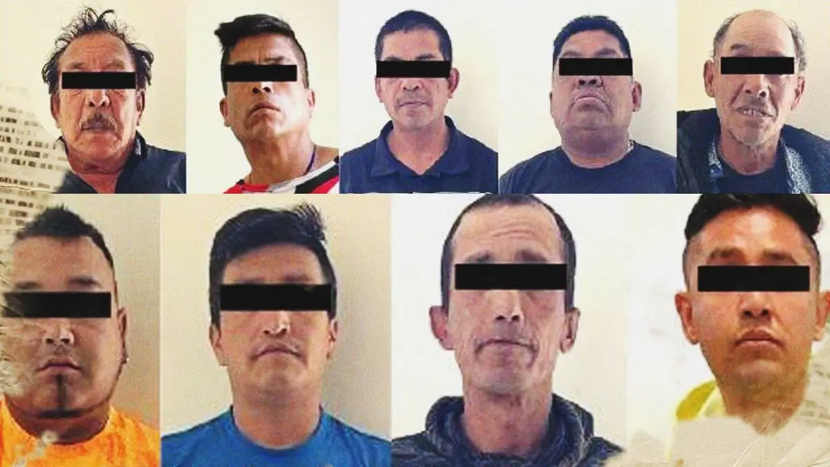 Imputan robo y narcomenudeo a “El Jorobado” y 8 miembros de Fuerza 2000 detenidos en Puebla