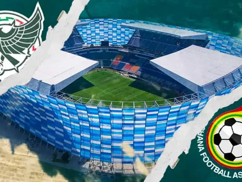 Anuncian preventa de boletos para el partido entre México vs Ghana en Puebla