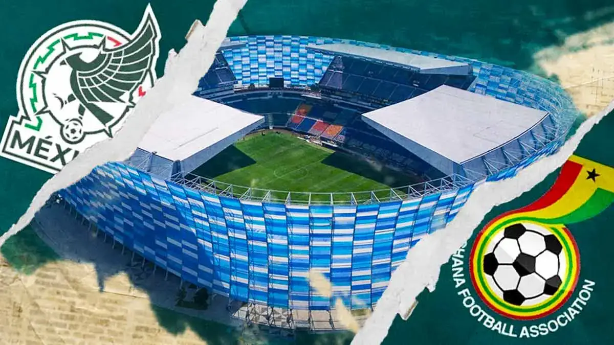 Anuncian preventa de boletos para el partido entre México vs Ghana en Puebla