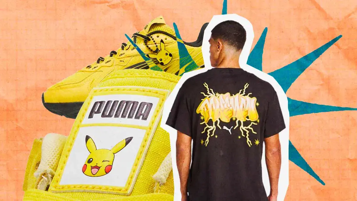 Puma celebra el 30 aniversario de Pokémon con la colección Día y Noche