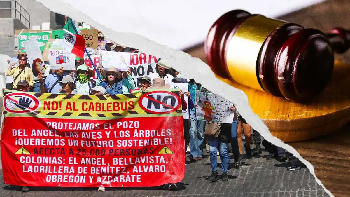 Juez niega suspensión definitiva del Cablebús en Puebla; colectivos anuncian que mantendrán resistencia