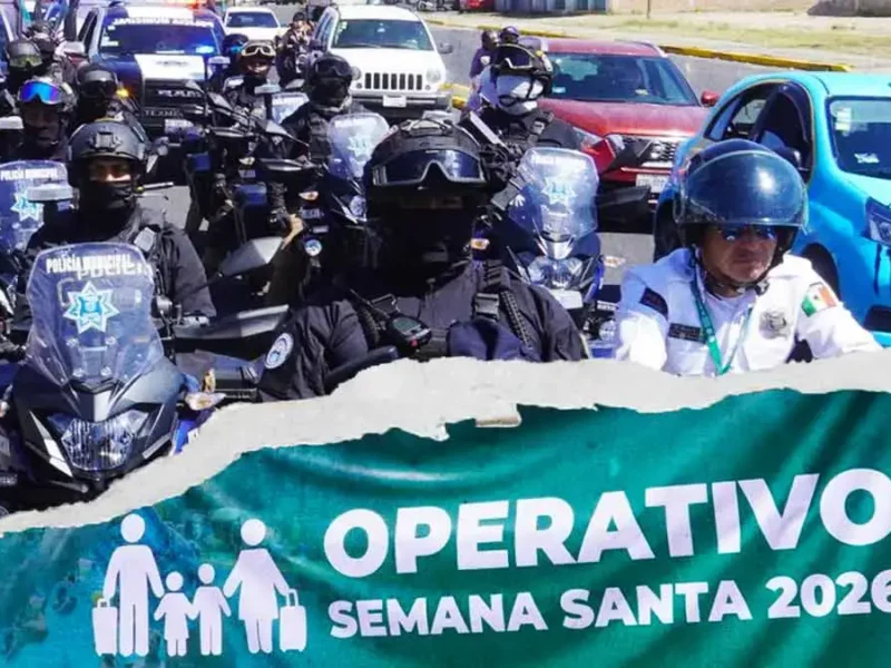 Inicia en San Martín Texmelucan operativo Semana Santa 2026; refuerzan seguridad y prevención