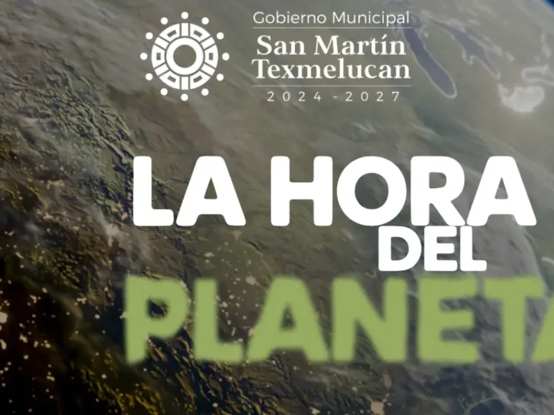 Texmelucan se suma a “La Hora del Planeta” 2026