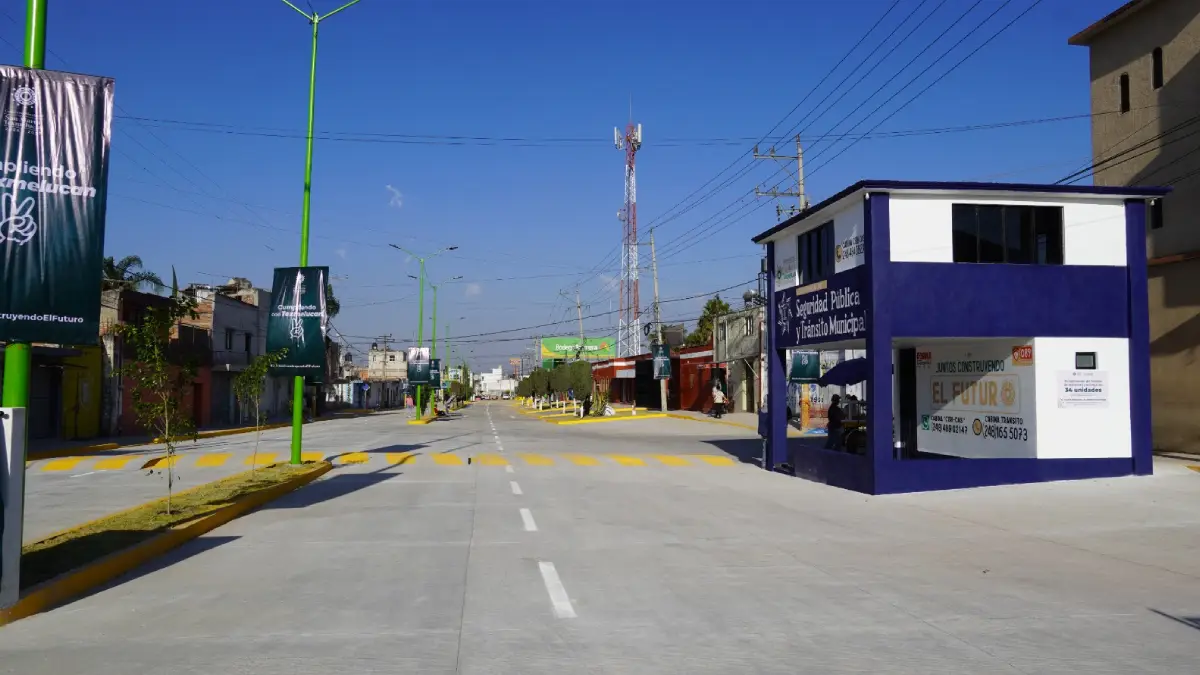 Con mejoras a la infraestructura pública, gobierno de Juan Manuel Alonso transforma Texmelucan