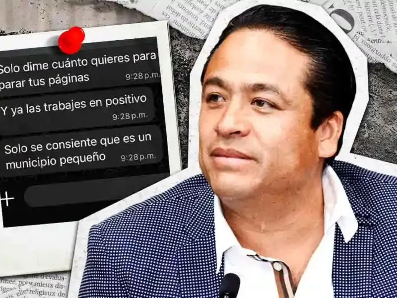 Juan Rivera “El Diablo”, alcalde de Chignahuapan, señalado por intentar sobornar a medio digital regional