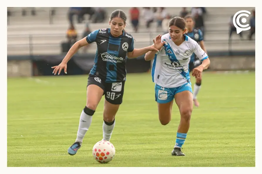 Club Puebla Femenil empata sin goles ante Querétaro en el Clausura 2026