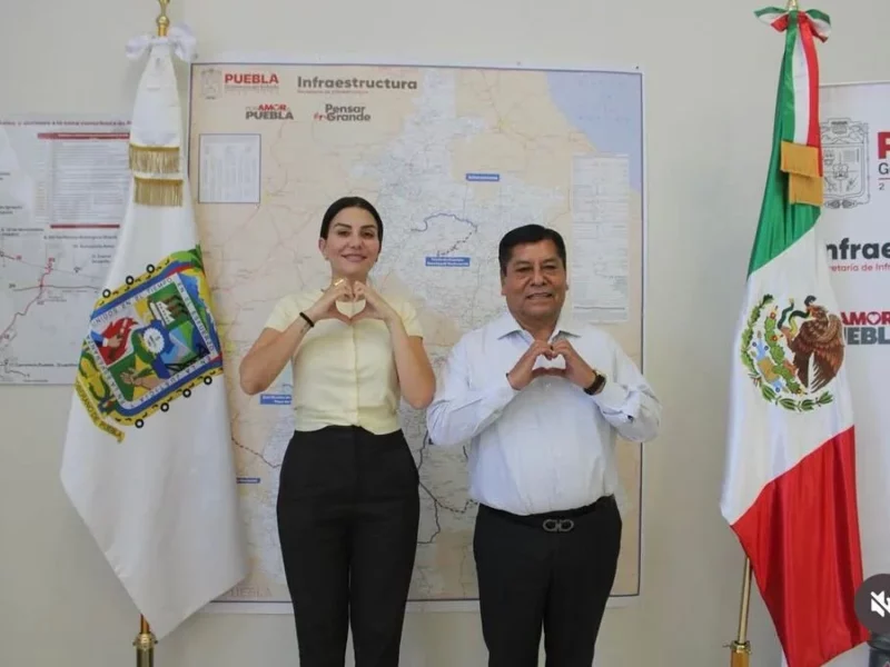 Impulsa Nayeli Salvatori rehabilitación de tramo carretero clave para la región Cholula–Coronango