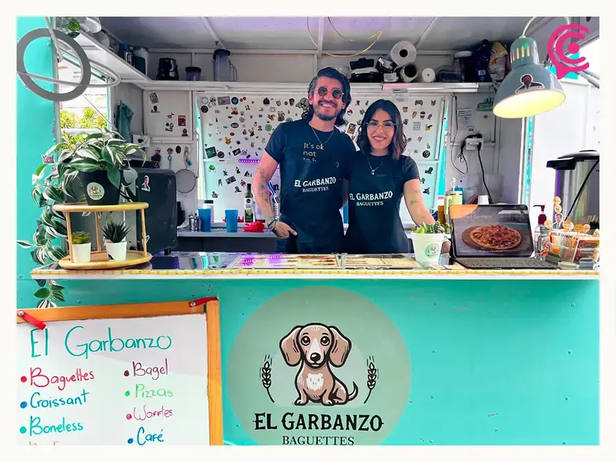 Descubre El Garbanzo, el food truck que conquista Cholula con baguettes y bagels