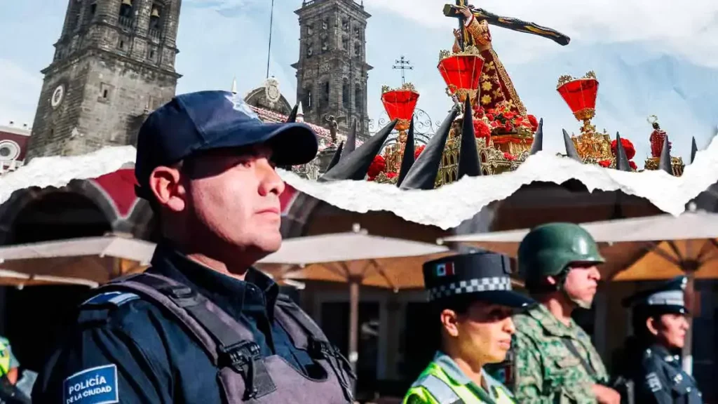 SSC Puebla despliega más de 500 elementos para celebración del Viernes Santo 2026