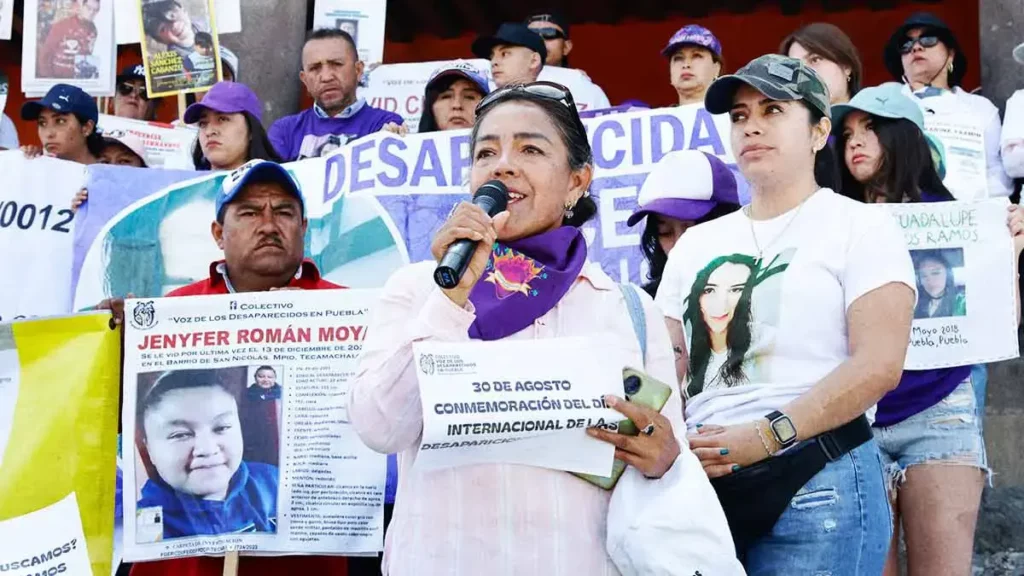 Colectivas de madres buscadoras y familiares de desaparecidos denuncian amenazas de Fiscalía de Puebla