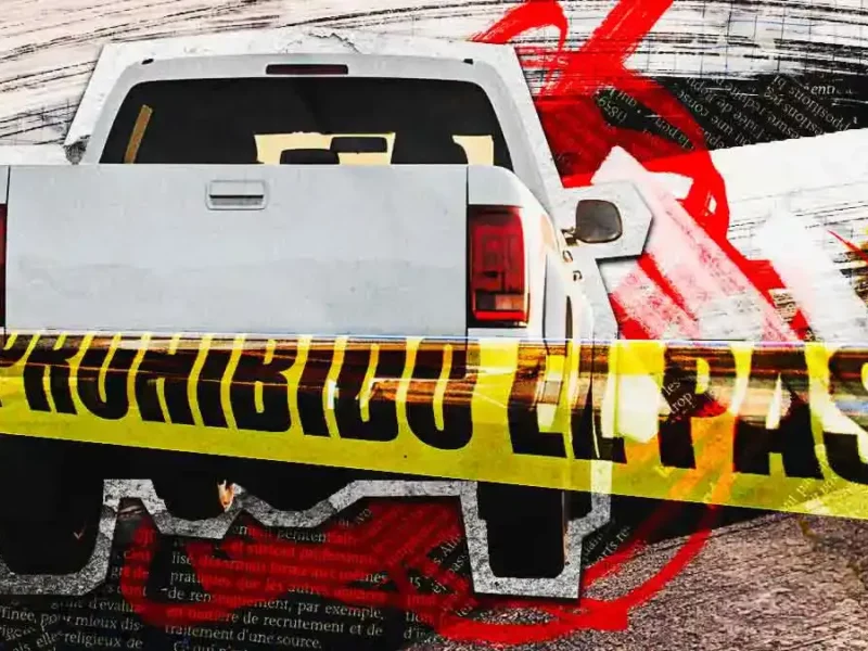 Matan a pareja y la abandonan dentro de camioneta en Francisco Z Mena, Puebla