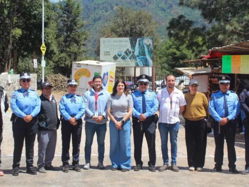 Ayuntamiento de Zacatlán inicia reordenamiento de la zona comercial en los ecoparques turísticos