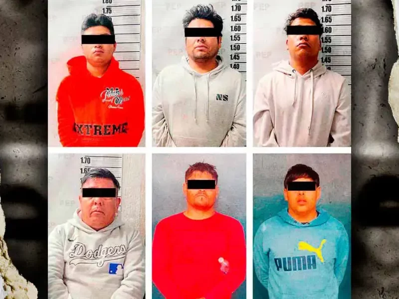 Operativo interinstitucional en Tecamachalco permite la detención de seis hombres
