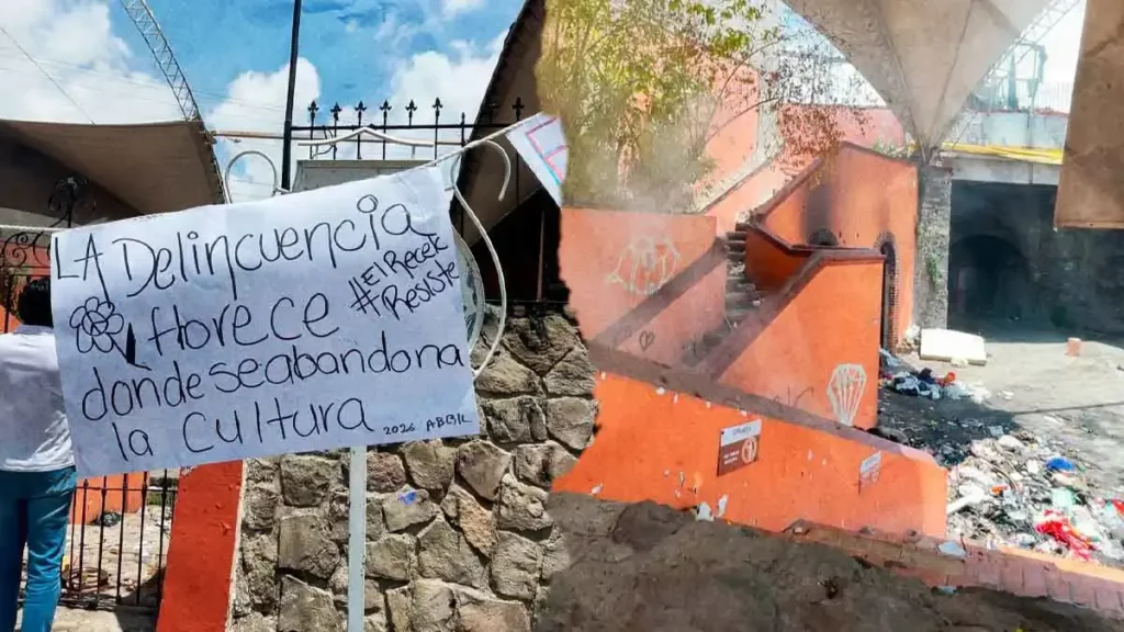 Activistas piden a Conagua y autoridades municipales rescatar el Teatro José Recek Saade de Puebla