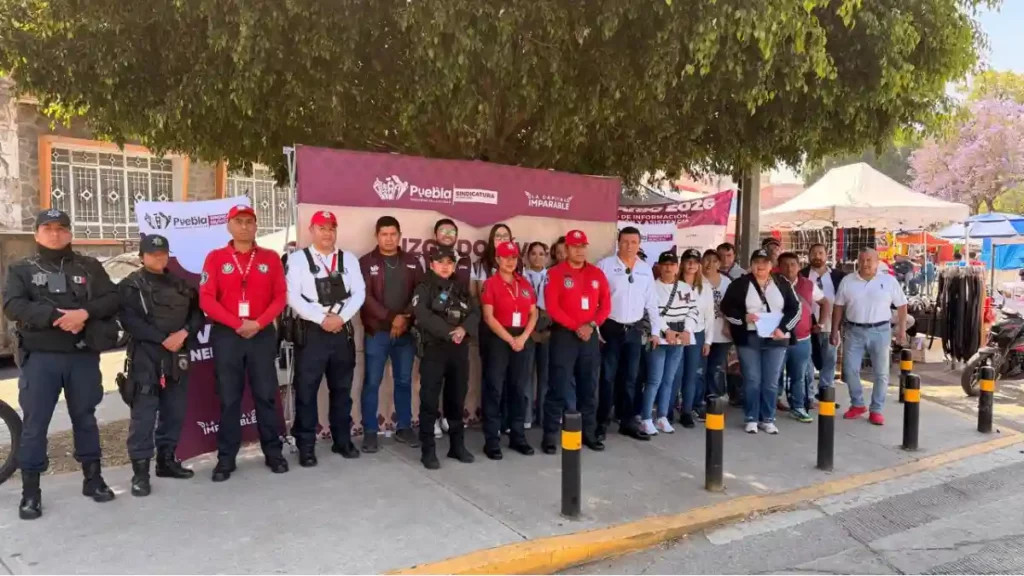 Gobierno de Pepe Chedraui refuerza orden y seguridad durante actividades de Semana Santa en Puebla