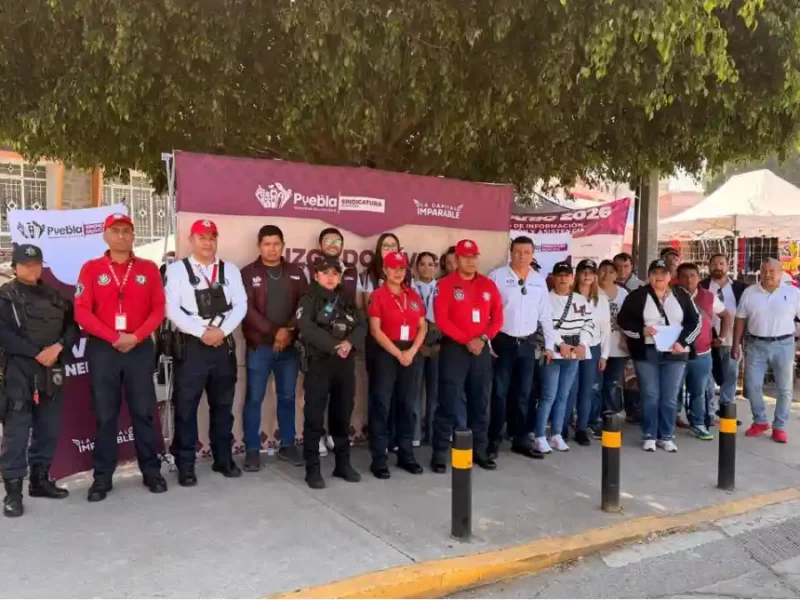 Gobierno de Pepe Chedraui refuerza orden y seguridad durante actividades de Semana Santa en Puebla