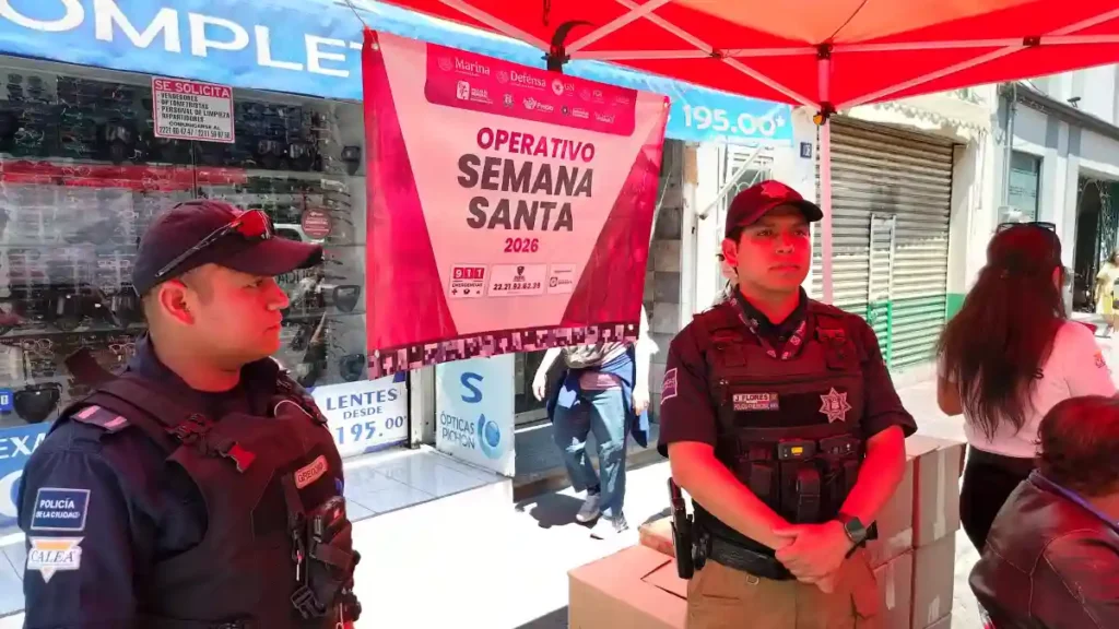 Alta afluencia en la ciudad de Puebla por actividades de Viernes Santo, reporta gobierno de Pepe Chedraui