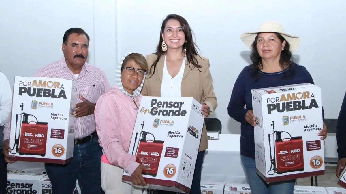 Refrenda Angélica Alvarado su compromiso con productores del campo